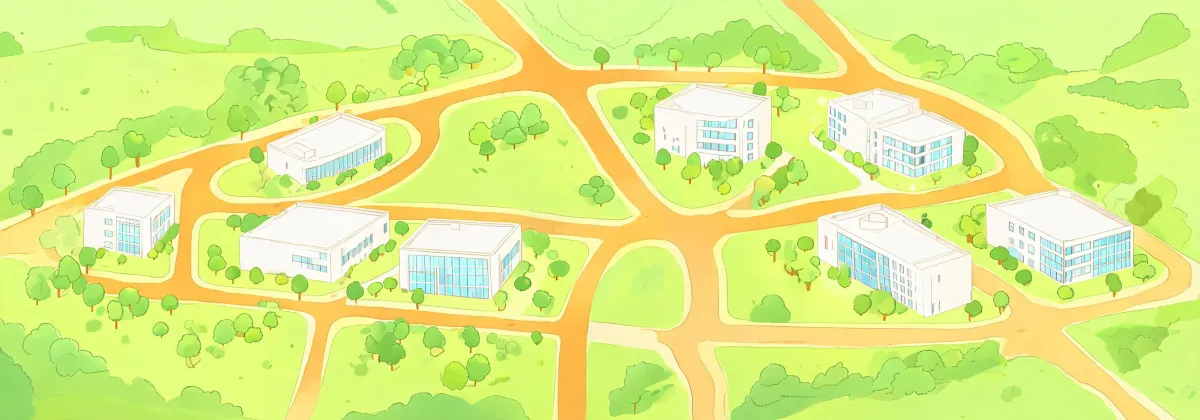Map illustration of Cambria design studio location